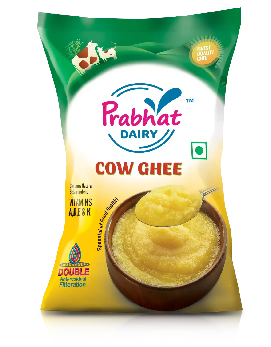 Prabhat Dairy Cow Ghee Pouch 1000ml